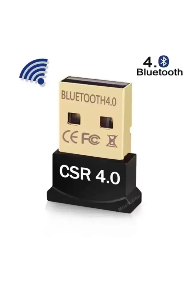 Bluetooth V4.0 Usb Dongle Adaptör 20m Mesafeli Csr 4.0 Tak Çalış