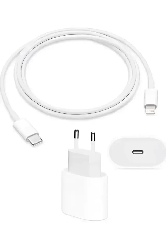 Iphone Tüm Serilerle Uyumlu Hızlı Şarj Aleti Kablo Adaptör Set 11 12 13 Pro Max