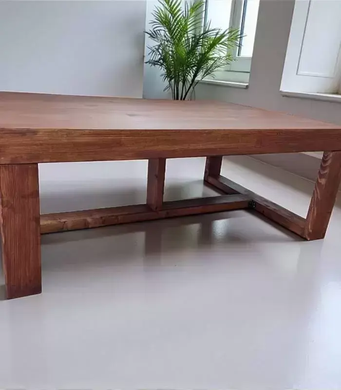 Ela Woodworking Watson Orta Sehpa 120X80 Fındık Kabuğu