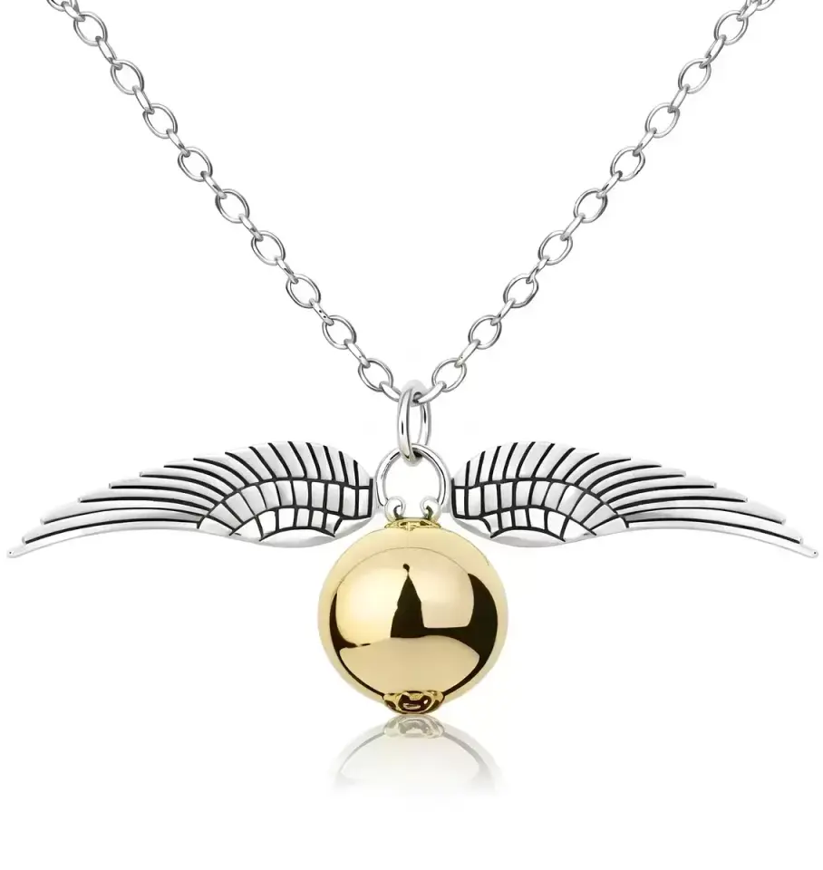 Snitch Golden Harry Potter Unisex Kolye