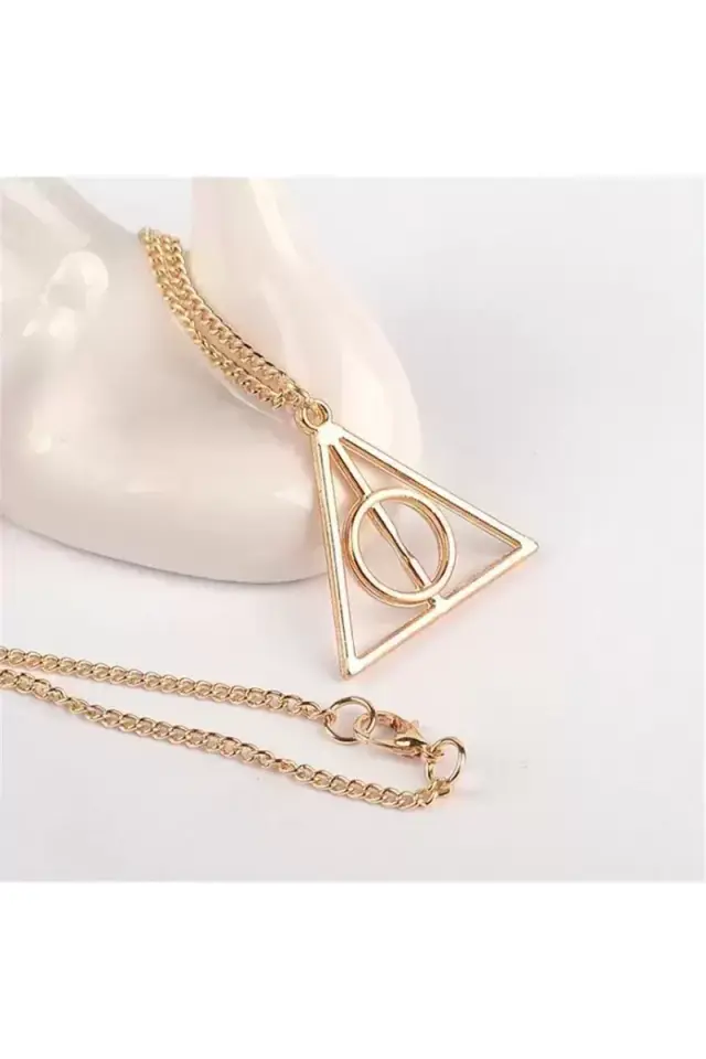Potter Ölüm Yadigarları Üçgen Kolye